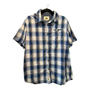 Dakota Grizzly Men’s Plaid Button Up Shirt Size L